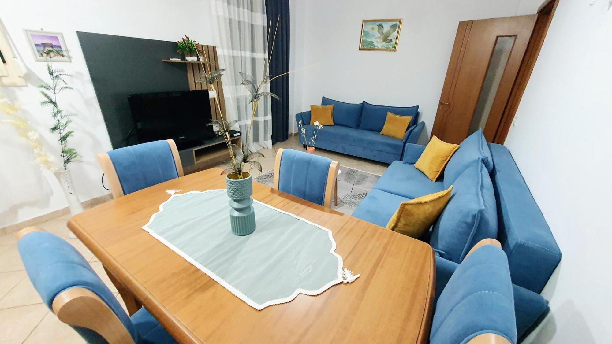 Apartment Me Qera Lungomare Vlore Medem1 エクステリア 写真