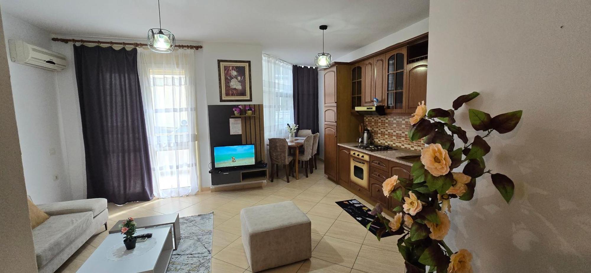 Apartment Me Qera Lungomare Vlore Medem1 エクステリア 写真